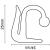 Valance Hooks for Swish Metal Extendable Valance  10's - view 2